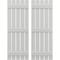 Ekena Millwork Americraft 5-Board, 3 Batten Exterior Real Wood Spaced Board-n-Batten Shutters, ARW401SB519X77STH, PR ARW401SB519X77STH - alternate 1